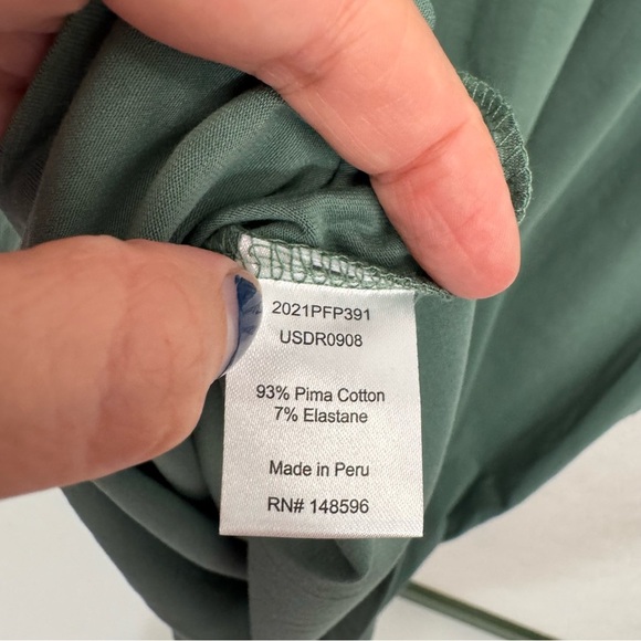 NEW Universal Standard Elizabeth Easy Fit Dress in Silver Pine Size 14 -16 - Picture 7 of 9